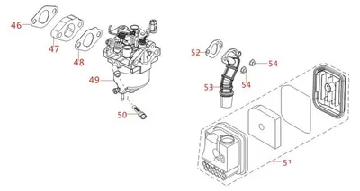 Produktbild von MATRIX Ersatzteil Benzinfilter für Stromerzeuger Generator PG 2000i-2