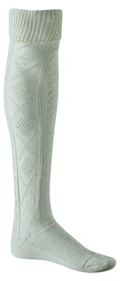 Produktbild von EXTRA Lange Trachtensocken Kniehoch Strümpfe Socken 75cm, Farbe:Natur, Größe:44-46