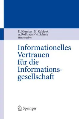 Image de Informationelles Vertrauen für die Informationsgesellschaft