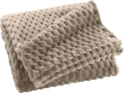 Obrázek produktu pro Flanelový přehoz 125 x 150 cm FROSTY, Teplý nádech