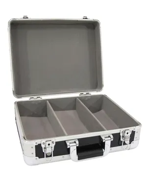 Produktbild von ROADINGER CD-Case ALU Digital-Booking abgerundet sw