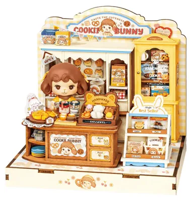 Produktbild von Cookii Bunny Rolife DIY Miniaturhaus 3D-Puzzle Robotime