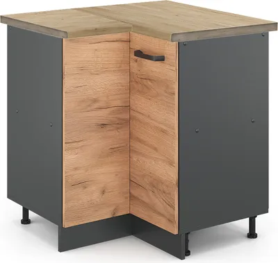 Immagine prodotto di Mobile ad angolo cucina Vicco R-Line Rovere dorato 75.6 cm , PL Rovere, Model 46949