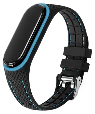 Zdjęcie produktu dla Opaska / pasek ChronSmarta do smartband'a Xiaomi Mi Band 5 / 6 (Niebieski)