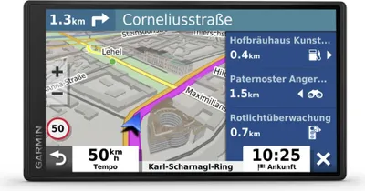 Produktbild von Garmin Drive 55 EU MT-S, 2D/3D, 14 cm (5.5"), 1200 x 720 Pixel, TFT, Multitouch, Speicherkarte