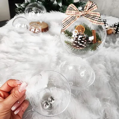 Produktbild von 8x Weihnachtskugeln Ø 6cm Christbaumkugeln Baumkugeln Christbaumschmuck Weihnachts Kugeln