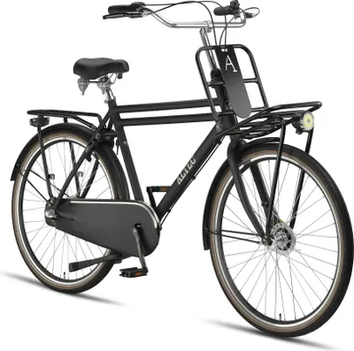Produktbild von Altec Transportfahrräder Herren Retro 28 Zoll 57 cm Herren 3G Rollerbrakes Mattschwarz