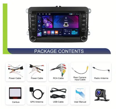 Obrázok produktu pre Android autorádio s funkciou Carplay – Android rádio do auta – Multimediálne zariadenie do auta – Navigačný systém do auta