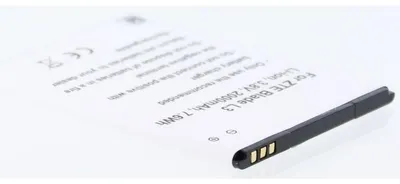 Produktbild von Akku für Zte Li3820T43P3h785439 Li-Ion 3,8 Volt 2000 mAh schwarz.