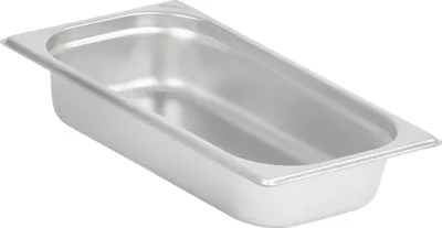Produktbild von Mahlzeit GN Behälter 1/3, Höhe 65 mm, Edelstahl Gastronomiebehälter, Geeignet für Chafing Dishes