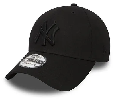 Obrázek produktu pro Kšiltovka New Era 39thirty MLB League Basic NY Yankees Black on Black cap - M/L