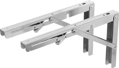 Produktbild von Edelstahl Schwerlast 120kg Regalhalter Regalträger klappbar Regalwinkel Halter 400mm