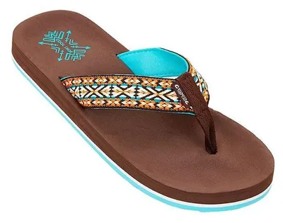 Productafbeelding van Comfortabele slippers, glanzend bruin, schoenmaat 36