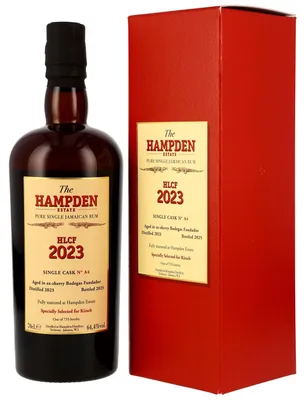 Produktbild von Hampden HLCF 2023 - Cask #A4 - Bodegas Fundador Sherry Cask - Pure Single Jamaican Rum