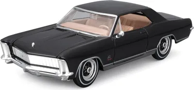 Produktbild von Maisto 31214 - Modellauto - Buick Riviera (schwarz, Maßstab 1:24) Modell Auto Spielzeugauto