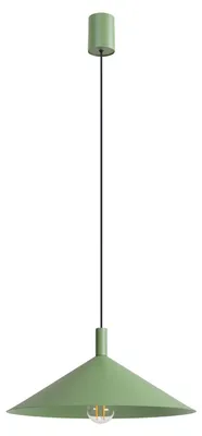 Obrázok produktu pre Závesné svietidlo NOX 40 šalviová 1xE27 15W oceľ 135x40x40cm Sollux Lighting