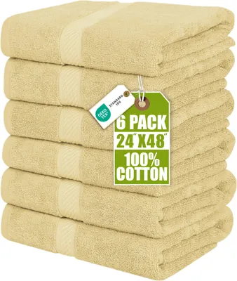Obrázok produktu pre Utopia Towels, osušky na kúpanie, 61 x 121 cm, balenie po 6 kusov