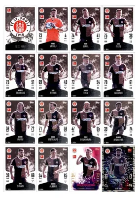 Zdjęcie produktu dla Topps Match Attax Bundesliga – sezon 2024/25 – zestaw klubowy – FC ST. PAULI