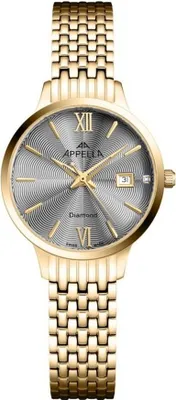 Produktbild von Appella Classic Diamond Damenuhr Appella-L50012.1167DQ