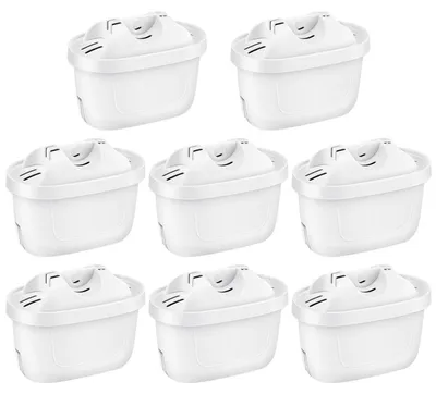 Productafbeelding van Waterfilterpatronen, 8 stuks, compatibel met Brita Maxtra+