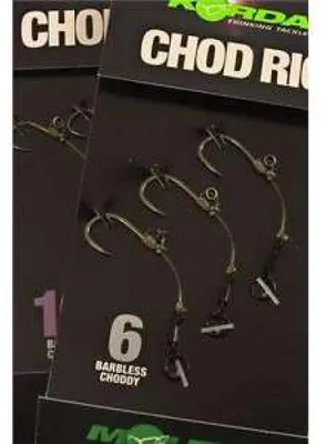 Produktbild von Korda Chod Rig Long Barbed Size 6