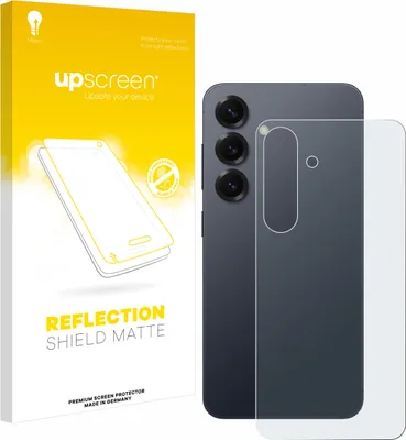Produktbild von upscreen Schutzfolie für Samsung Galaxy S25 (Rückseite) Displayschutz Displayschutzfolie Folie Matt Entspiegelungsfolie