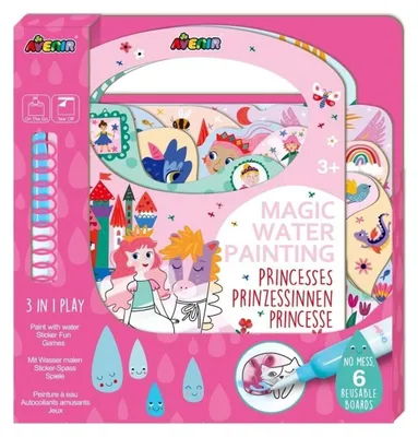 Zdjęcie produktu dla Magiczna Kolorowanka Wodna Księżniczka