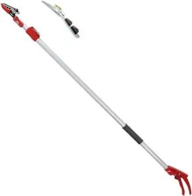 Productafbeelding van Recalma Telescopische Takkenschaar 130-220 cm met Zaag, 2-in-1 Boomschaar, Koolstofstalen Messen, Uitschuifbare Snoeischaar