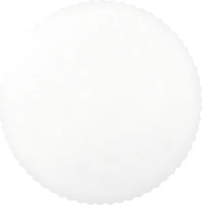 Produktbild von Tortenscheiben 28cm 6er weiß, ohne PET Beschichtung, aus Frischfaser