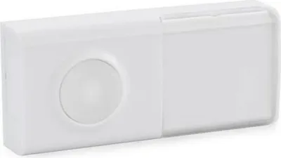 Image de SCS SENTINEL Ecobell CAC0050 Carillon de porte sans fil Bouton-poussoir SCS SENTINEL Ecobell CAC0050 Sans fil