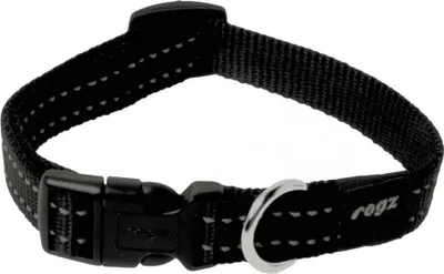 Produktbild von Rogz Classic Hb05-a Hundehalsband Schwarz XL Schwarz XL