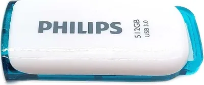 Produktbild von Philips FM51FD75B, 512 GB, USB Typ-A, 3.2 Gen 1 (3.1 Gen 1), andere, Weiß