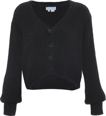 Produktbild von POOMI damen strickjacke - schwarz, XL/XXL