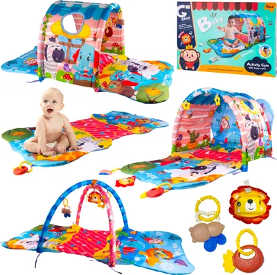 Immagine prodotto di MalPlaty Gioco educativo per bambini con arco giochi con musica interattivo 4in1 63x43xm
