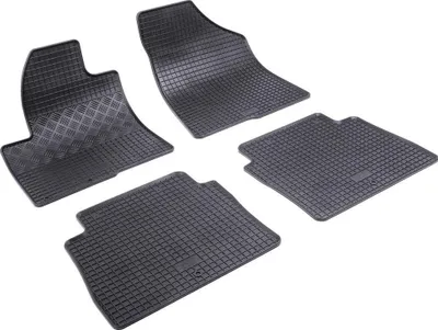 Obrázek produktu pro Autokoberce gumové přesné s nízkým okrajem - Hyundai Santa Fe II (Typ CM) (2006-2009)