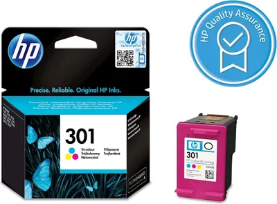 Produktbild von HP 301 Tintenpatrone CH562EE, Dreifarbig für HP Envy 4502 e-All-in-One