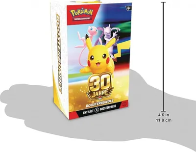 Produktbild von Pokémon TCG:  30 Jahre Jubiläum - Boosterbundle - DE