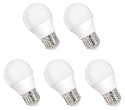 Produktbild von Spectrum E27 LED Lampe 6W 560lm 6000K Kaltweiß 230V 5 Stück