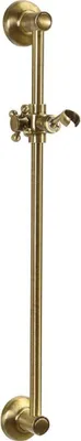 Image de Sapho Reitano Rubinetteria Antea - Barre de douche avec support, 670 mm, bronze SAL0036