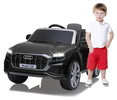 Image de Audi Q8 électrique noire 12V