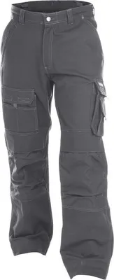 Produktbild von DASSY® Jackson Canvas Arbeitshose mit Kniepolstertaschen ZEMENTGRAU Gr.56 Länge: STANDARD