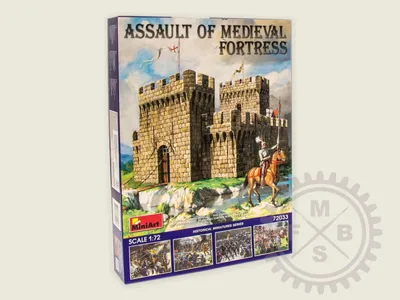 Imagen del producto de Asalto a una fortaleza medieval / Escala 1:72