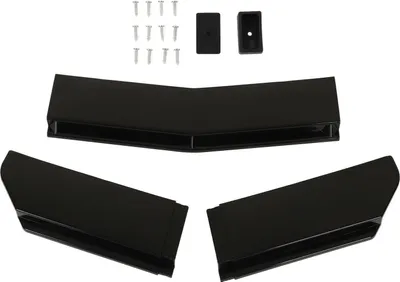 Produktbild von 5pcs Frontstoßfänger Spoiler -Splitter 110 bis 140 cm Universal Car Lippenkörperkit zur Modifikation