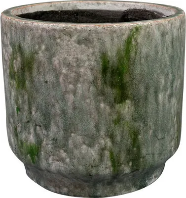 Produktbild von Ter Steege Blumentopf, Grün-Moosgrün, Durchmesser 18 cm, Höhe 16 cm