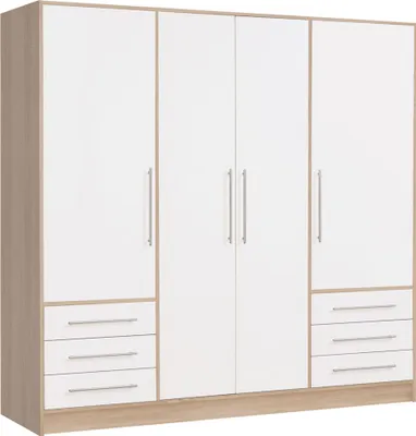 Productafbeelding van Furniture24: Draaideurkasten JUPITER JPTS86. Garderobekast, slaapkamerkast, multifunctionele kast