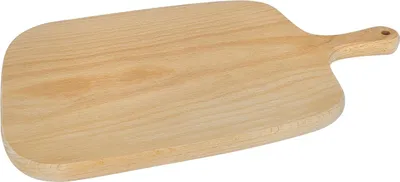 Produktbild von Holz-Servierbrett - stilvoll für Snacks - 1 Stück - 19,5 x 32,5 cm