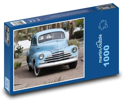 Obrázek produktu pro Puzzle 1000 Klasické Modré Auto - martinpuzzle