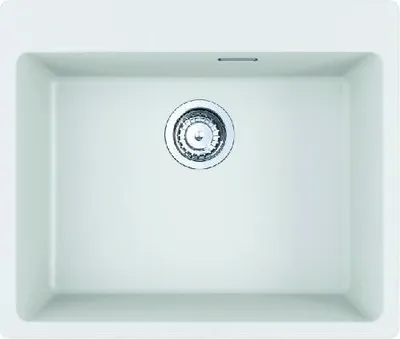 Immagine prodotto di Franke Maris - Lavello da cucina Fragranit MRG 610-54 FTL, 590x500 mm, bianco ghiaccio 114.0661.452