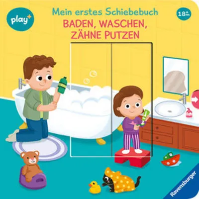 Image de Play+ Mein erstes Schiebebuch Baden, waschen, Zähne putzen - ab 18 Monate