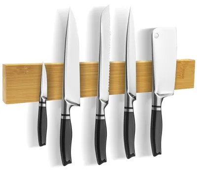 Image de Solidchoice - Barre magnétique de 40 cm pour couteaux, idéale pour la cuisine